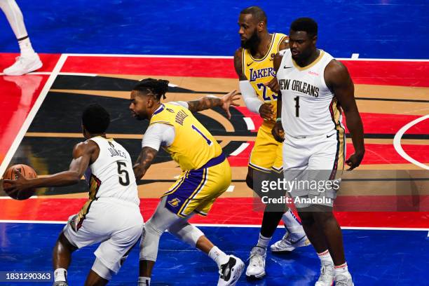 New Orleans Pelicans, Los Angeles Lakers