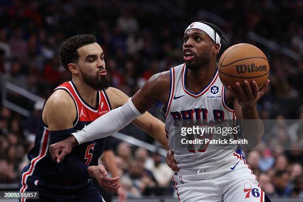 Philadelphia 76ers and Washington Wizards 