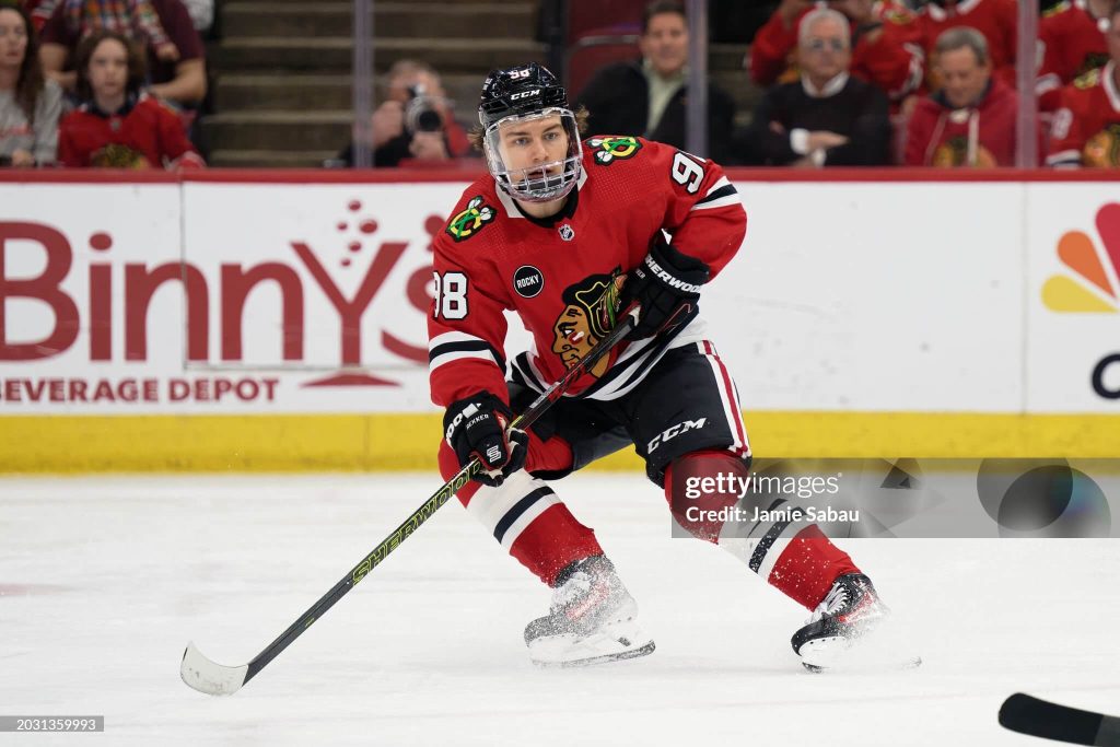 Connor Bedard Chicago Blackhawks vs. Los Angeles Kings