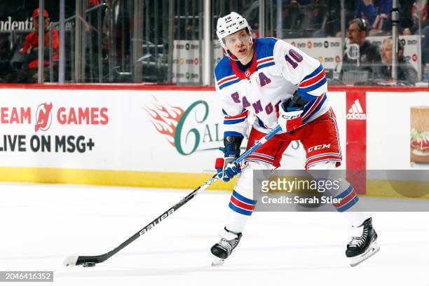 New York Rangers vs. New Jersey Devils Artemi Panarin