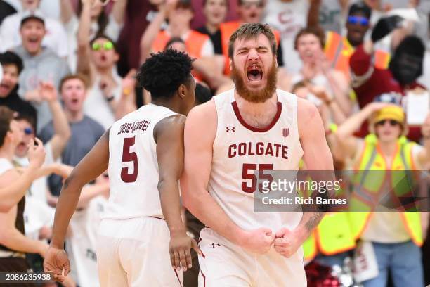 Colgate raiders vs Baylor Bears