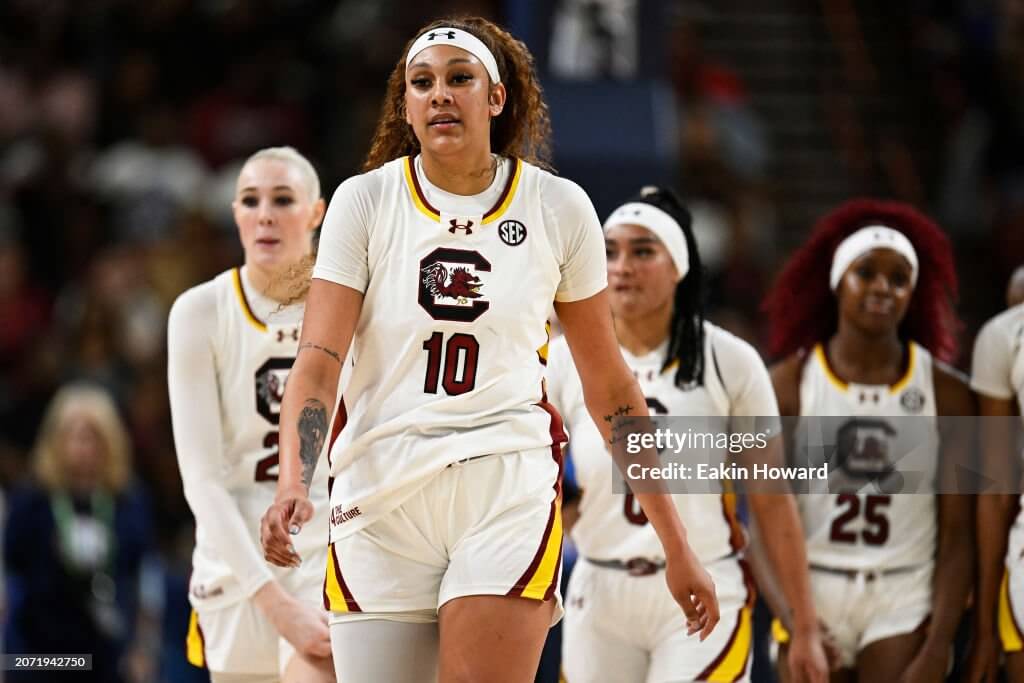 South Carolina Gamecocks star Kamilla Cardoso