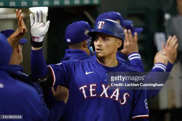 The Oakland Athletics host the Texas Rangers in the first half of a Wednesday doubleheader.