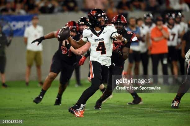 COLLEGE FOOTBALL: SEP 07 Oregon State at San Diego State