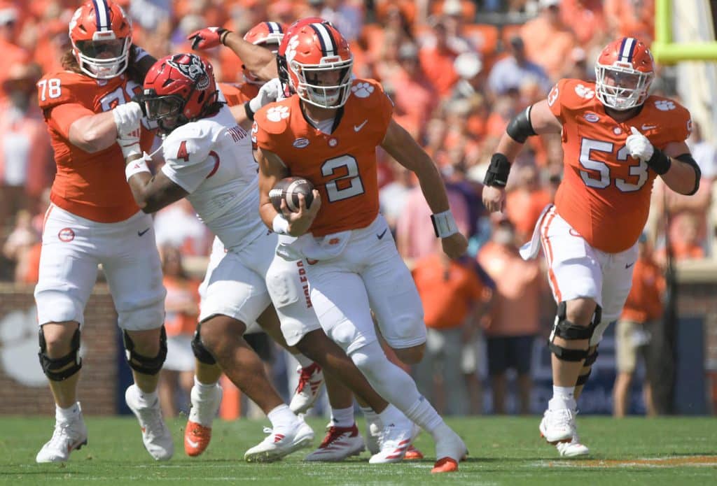 Clemson Tigers QB Cade Klubnik