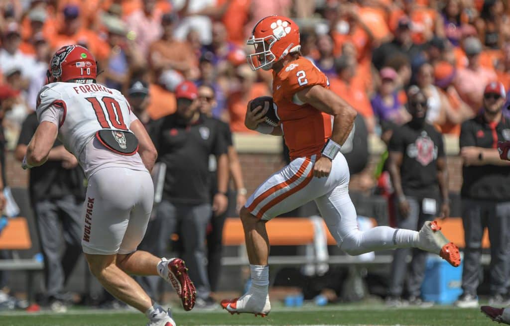 Clemson Tigers QB Cade Klubnik