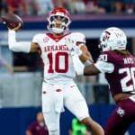 Arkansas Razorbacks QB Taylen Green